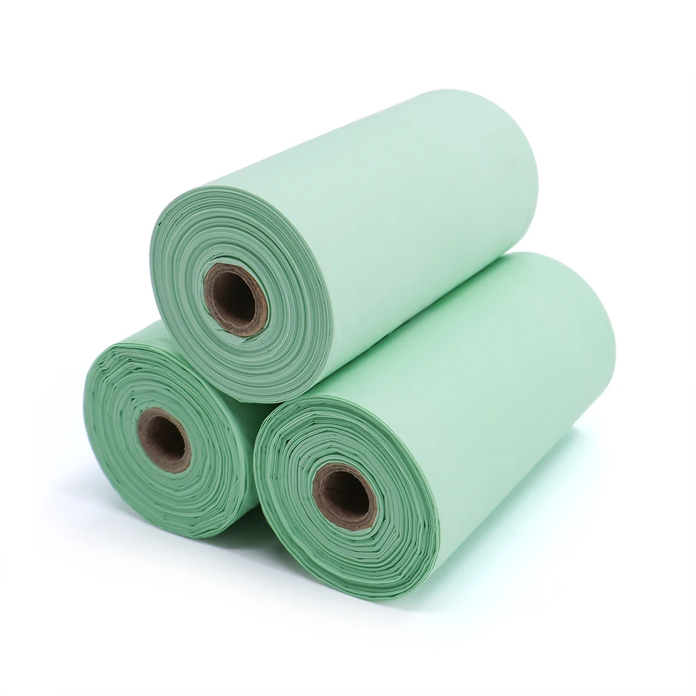 Fully Compostable Disposable Eco-Friendly Poo Bag Customized Pet Biodegradable Corn Starch Biodegradable poop bags pee clean bag