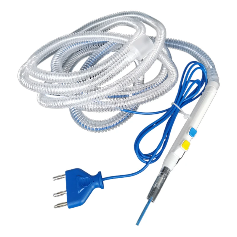 button switch The smoke evacuation pencil with telescoping cannula Surgical ESU Cautery Pencil