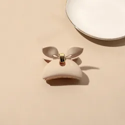 2022 Korean Hair Accessories Milk Tea Color Coffee Color Hair Grab Clip Women Girls Ladies Plastic Hair Clips Claw Hairgrips