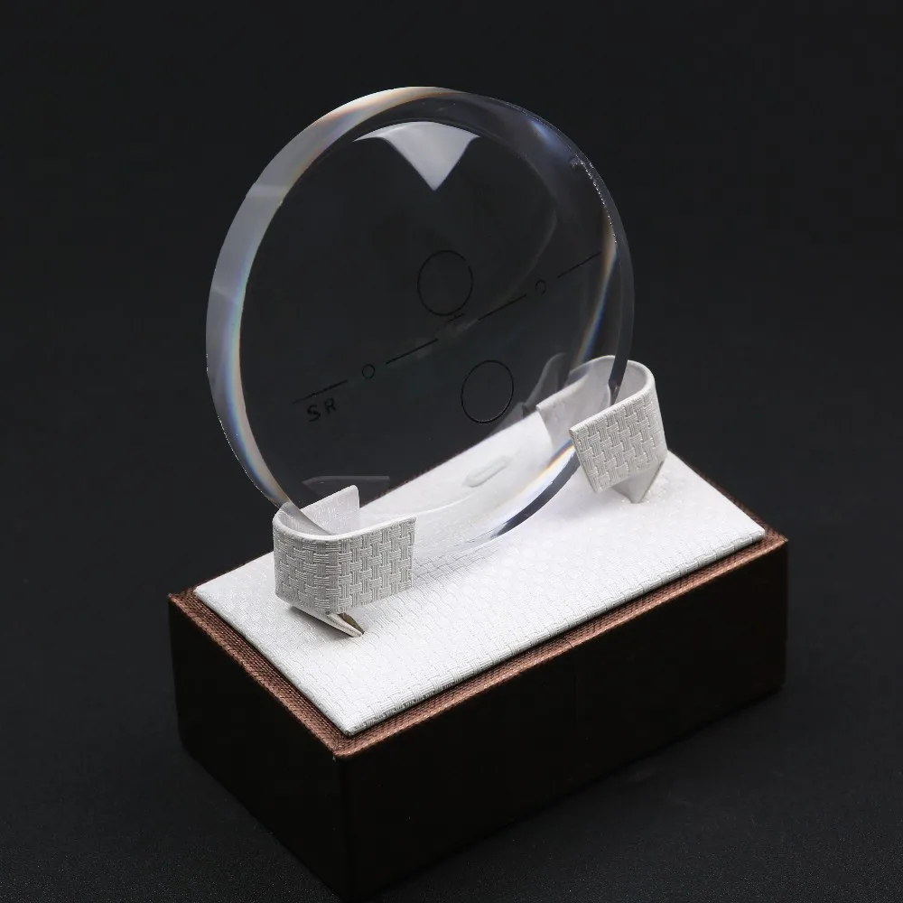 Wholesale Price UV420 Clear Resin 1.61 MR8 Photo gray Semi Finished Lens Optical Eye Glasses Lens