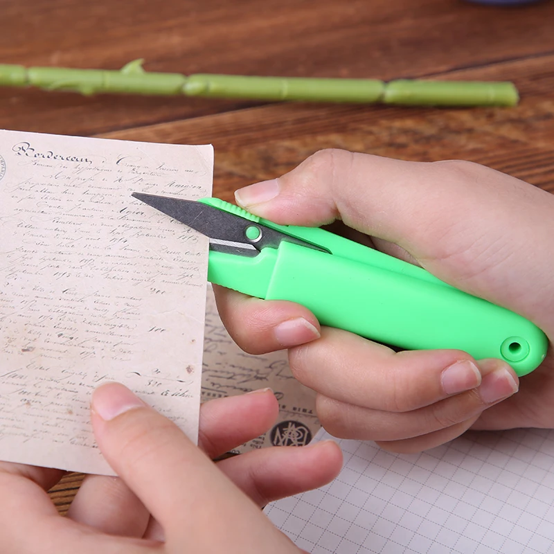 Лидер продаж ножницы для пластиковой пряжи швейные многоцелевой резак U-типа с защитным покрытием