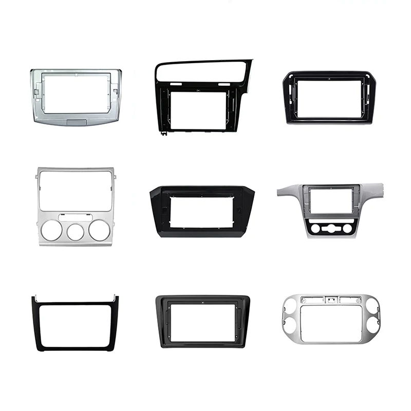 Car Video Frame For Volkswagen Series Golf Tiguan Passat Polo Hot sale radio frame fascia car frame fascia panel
