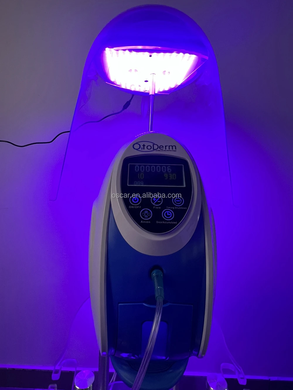 Портативная оригинальная маска Korea O2toderm O2 для обработки чистого кислорода O2derm купольная лицевая терапия кислородная инфузионная машина лица