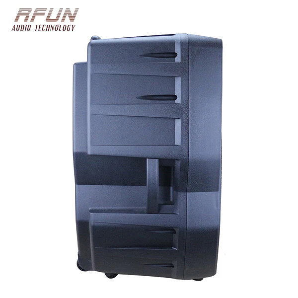 
Satisfying service 2 way active speakers 180 W 12 inch box portable speaker trolley with wheels 