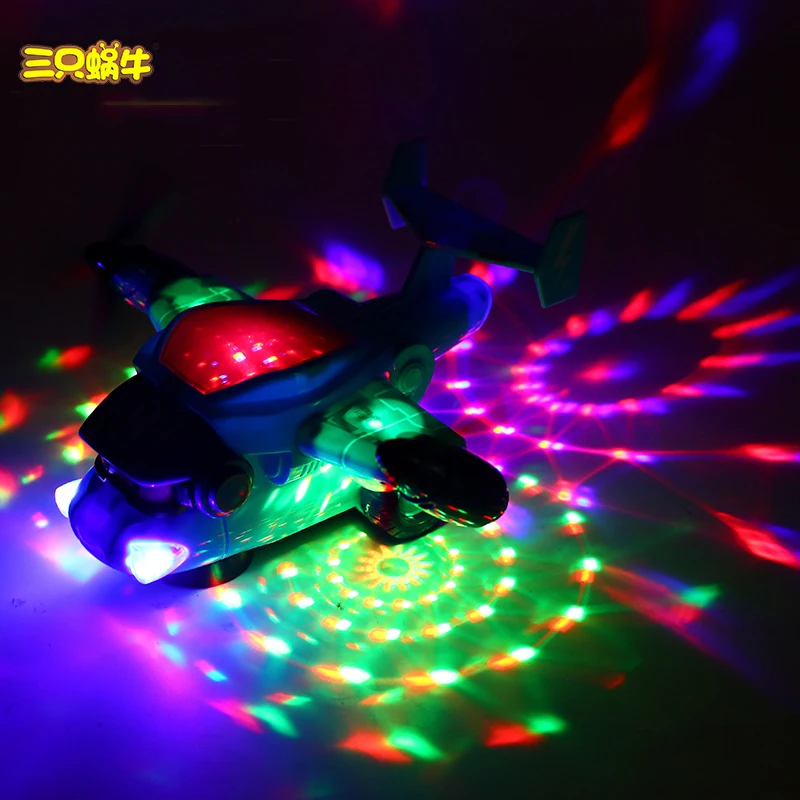 Мини вертолет Электрический самолет с подсветкой музыкальный самолет игрушки