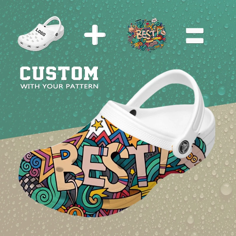 Designer Custom Garden Sandal Women Outdoor Air Cushion EVA Slipper Charm Clog Unisex Mens Sports Logo Clogs Mules Shoes for Men