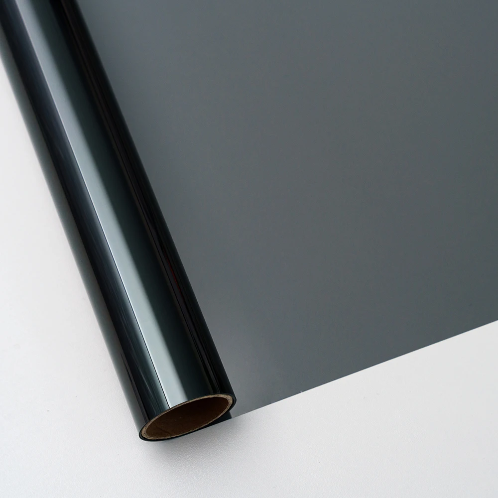 2mil Black Smart Film for Car Window Tint 20%VLT 100%UV Rejection Nano Ceramic Film for Car Window
