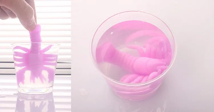 Растущее в воде объемное разбухание морское существо Смешанная развивающая игрушка