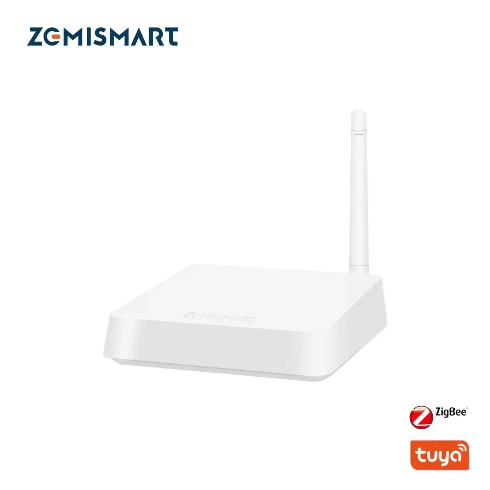Zemismart Умный домашний продукт Tuya Zigbee шлюз с антенной умный мост