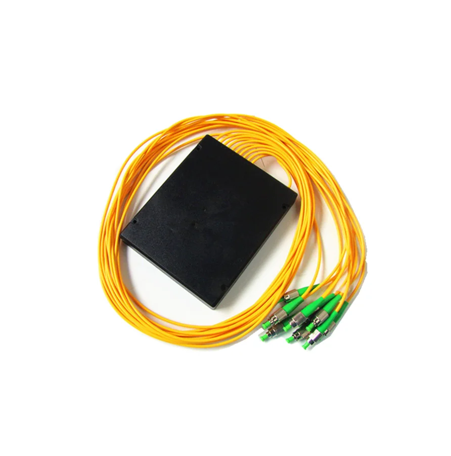 Оптоволоконный plc splitter фабрика питания 1x8