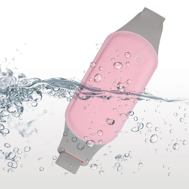 Newest Portable digital Heating belt Massage for Menstrual Period Cramps USB Electric Infrared Waist Warming Belt