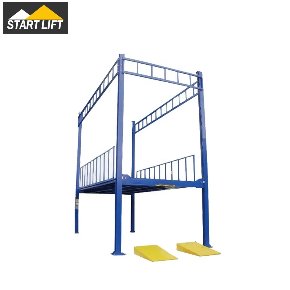 START 3 Tons 5.5M Height Car Elevator Lift Four Post Car Lift