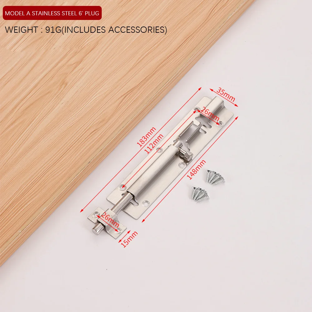ULW wholesale brass push cabinet door latch lock window gate latch lock iron stainless steel window latches