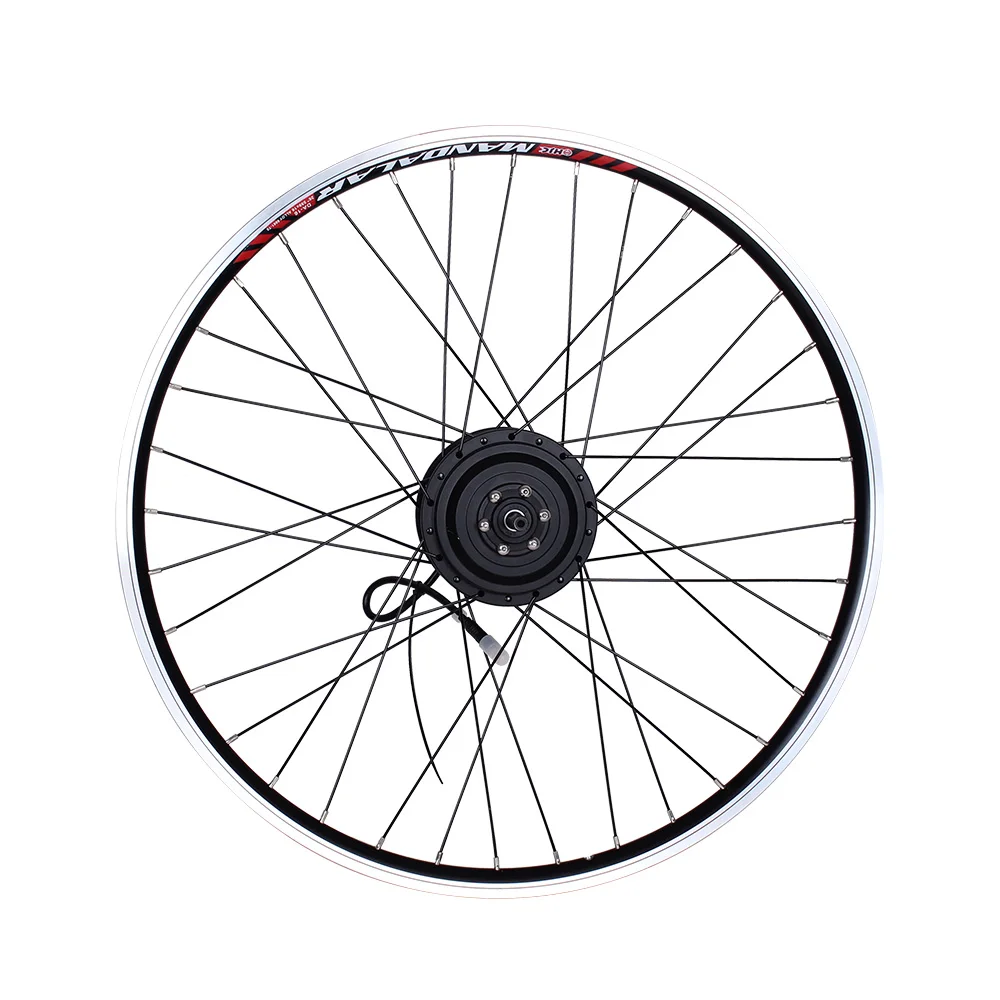 Best quality brushless geared electric bicycle hub motor for e bike with water-proof cables