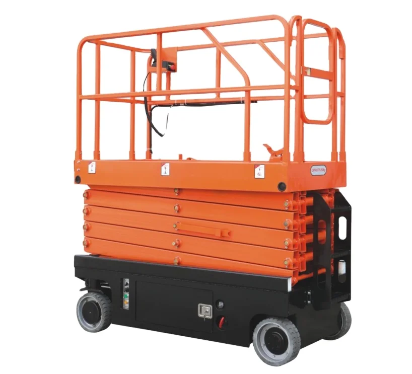 Full Electric Self-Propelled 6000mm 8000mm High Scissor Lift Table Lift Work Platform