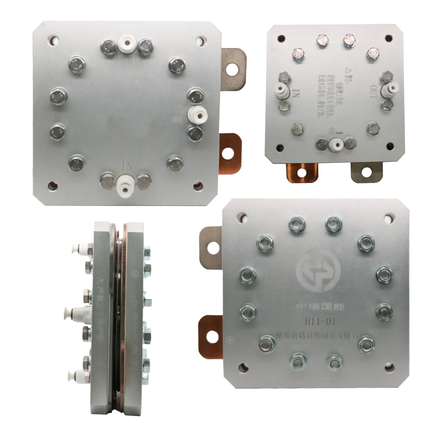 H10 PEM Hydrogen electrolyzer Hydrogen Electrode Chamber 1500~3375 ml/min Electrolysis Cell Hydrogen Generator