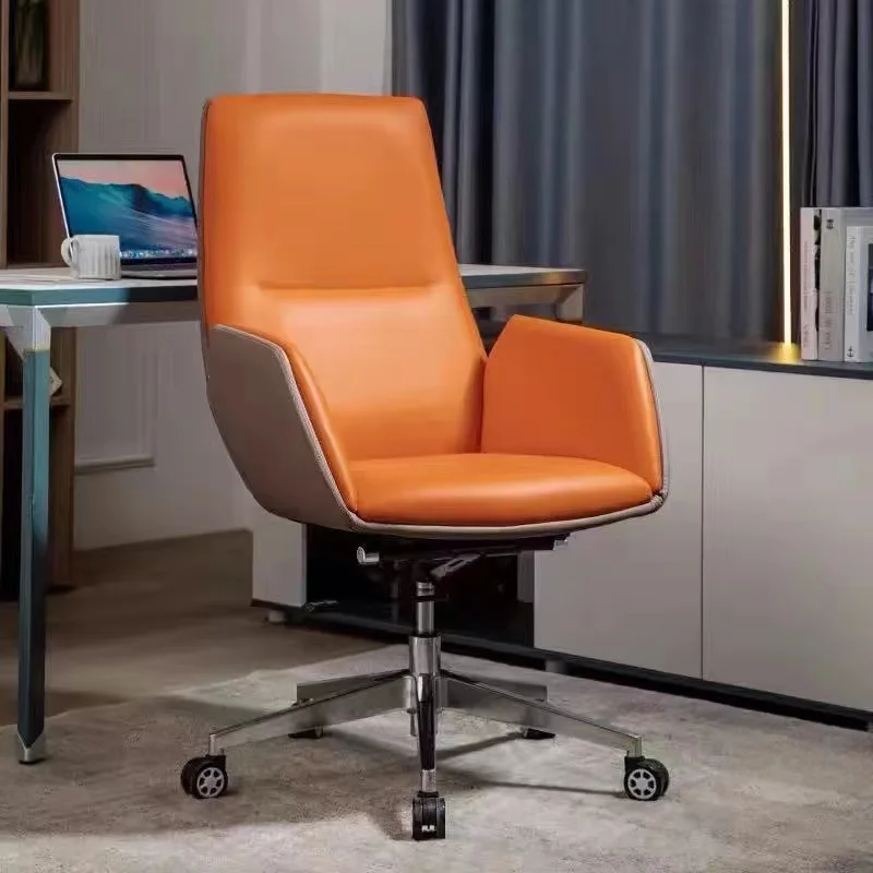 Simple Home Computer Comfort Office Boss Chair Adjustable Business Chair Office Chair For Sale