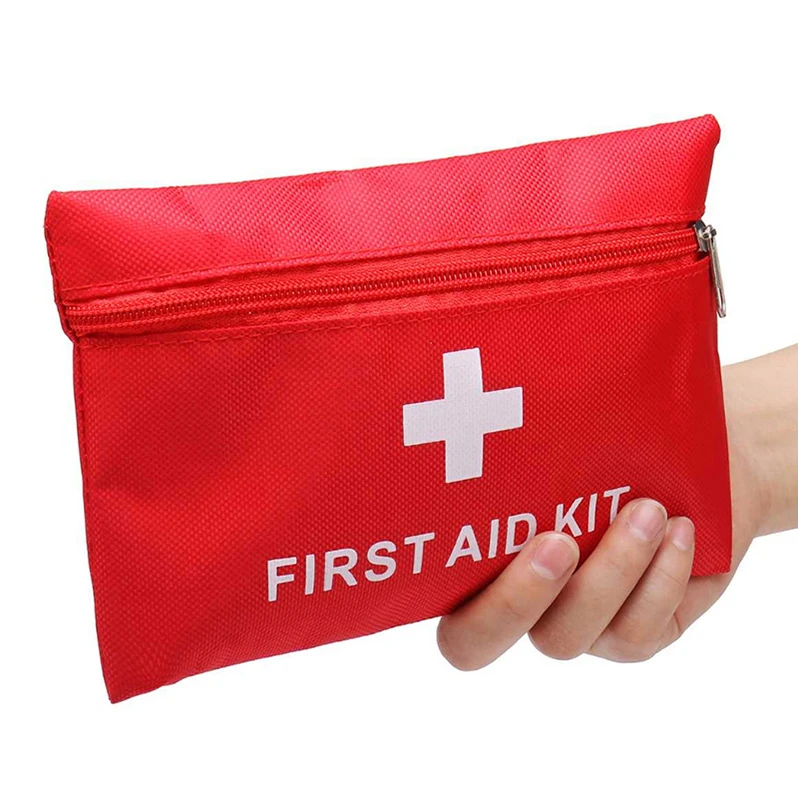 Health Care Home Emergency Medical Portable Travel Survival Mini First Aid Kit Bag with Supplies