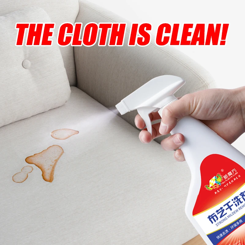 Furniture Freshener Fabric Sofa Clothes Carpet Quilt Odor Removal Spray Water-free Cleaning Agent for Home Clean