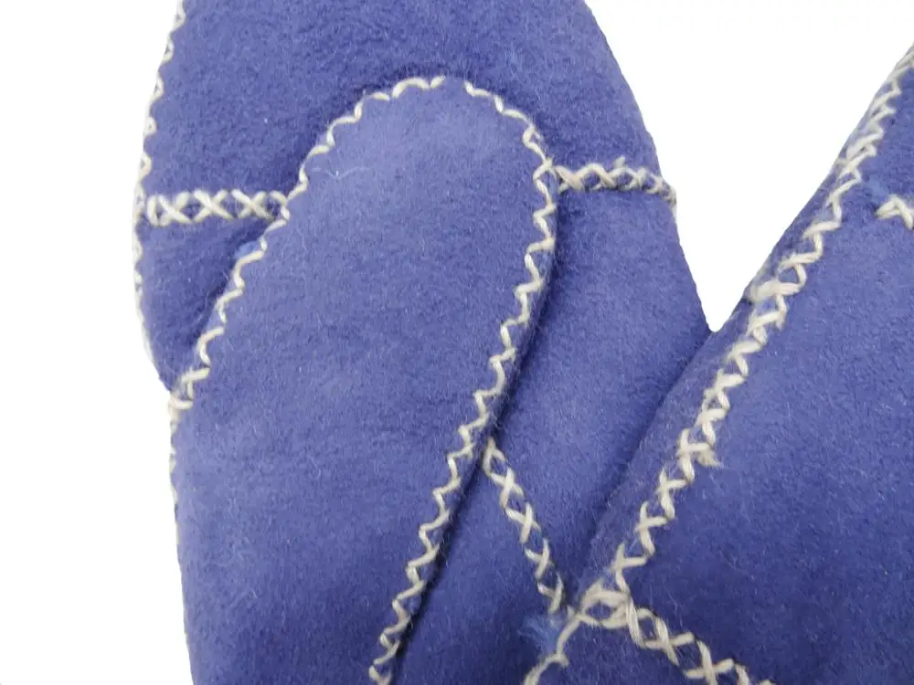 Модная новая стильная зимняя теплая детская перчатка из овчины