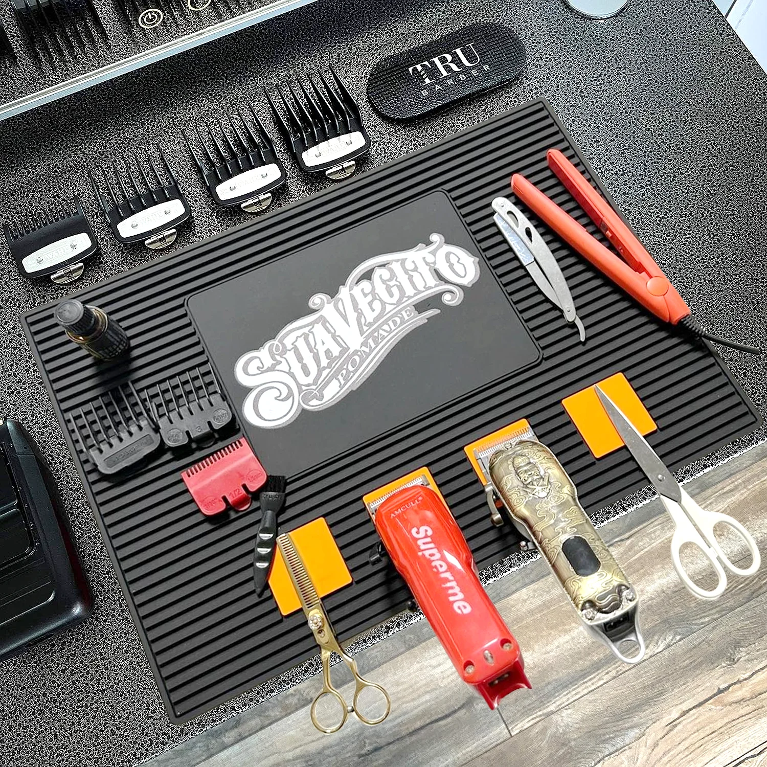 Магнитный парикмахерский коврик для парикмахерской и салона красоты для парикмахерской