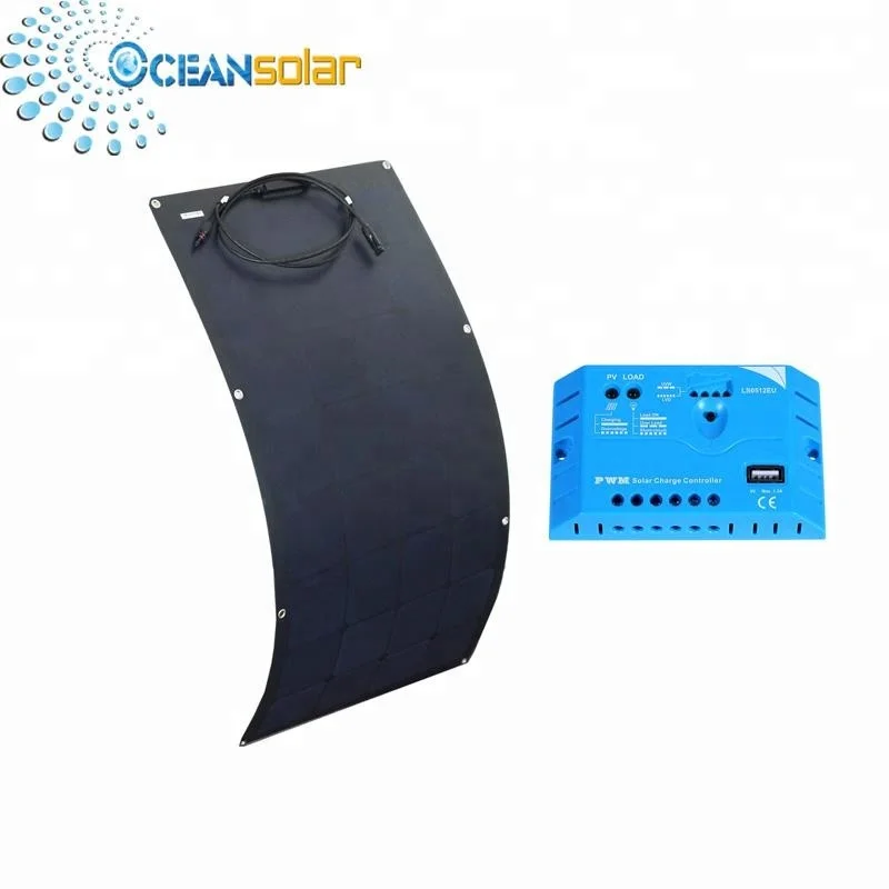 12 volt etfe sunpower black flexible solar panel 50W 80W 100W 110W 120W solar cell flex for boat