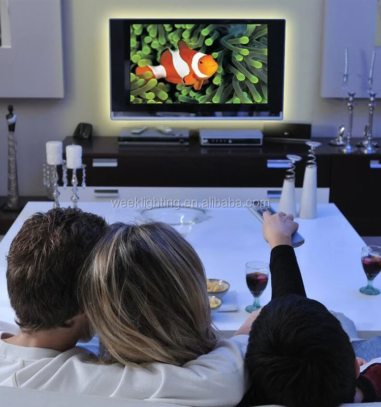 USB ТВ LED полосы освещения ПОДСВЕТКА SMT 5050 с несколькими цветами RGB цвет световой шнур для и ноутбук WL-USB3K-02