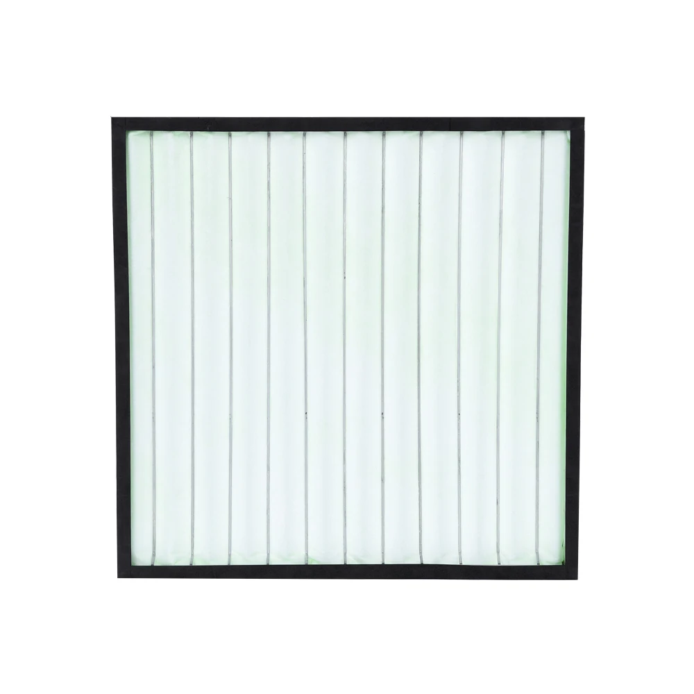 Washable Nonwoven Fiber Pleated Panel Hepa Filter For Industry H13 H14 Air Filter True Hepa