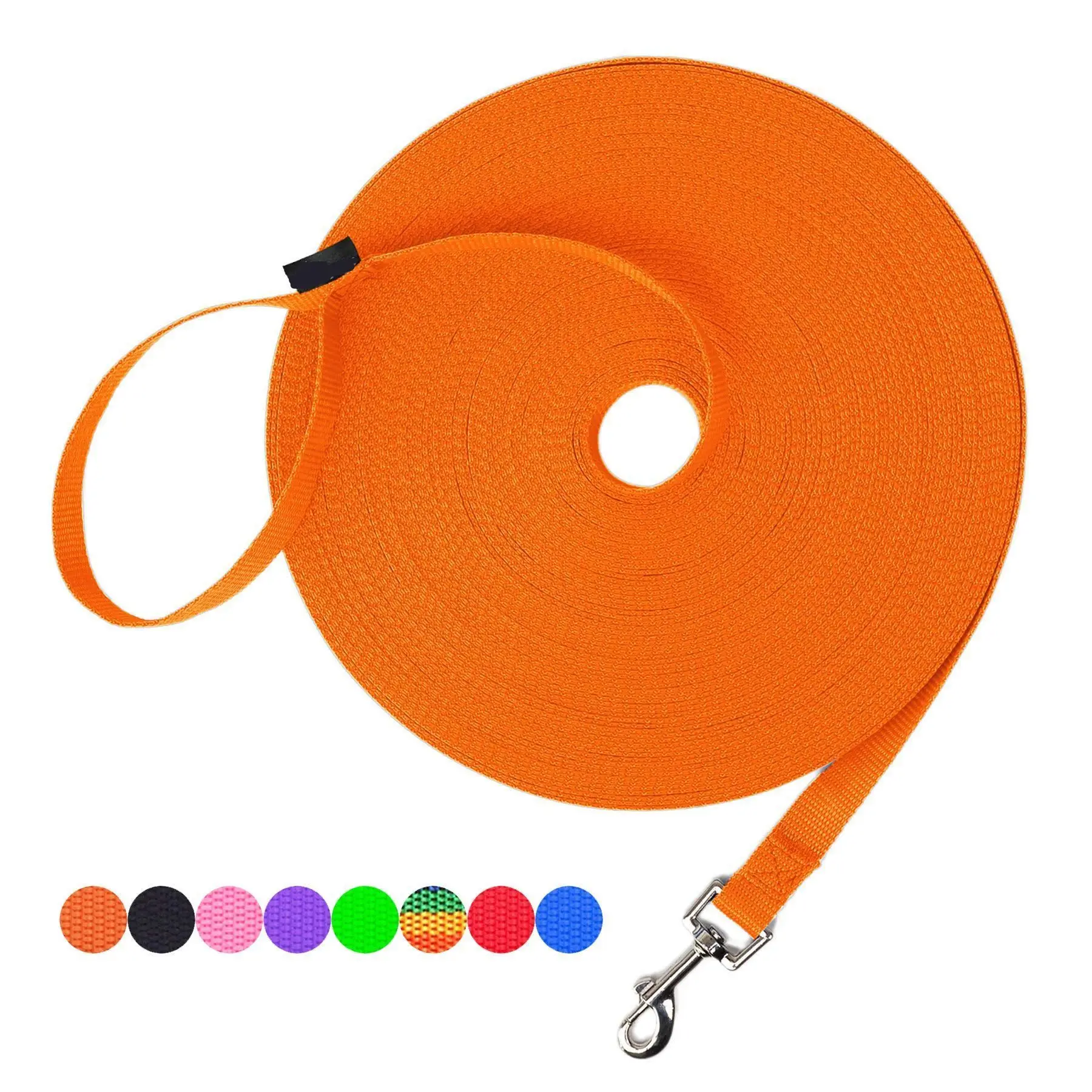 Evercredit Nylon Dog Leash Long Rope Harness for Large Dogs Pet Training Collar Animal Pattern Slip Lead Accessories Wholesale