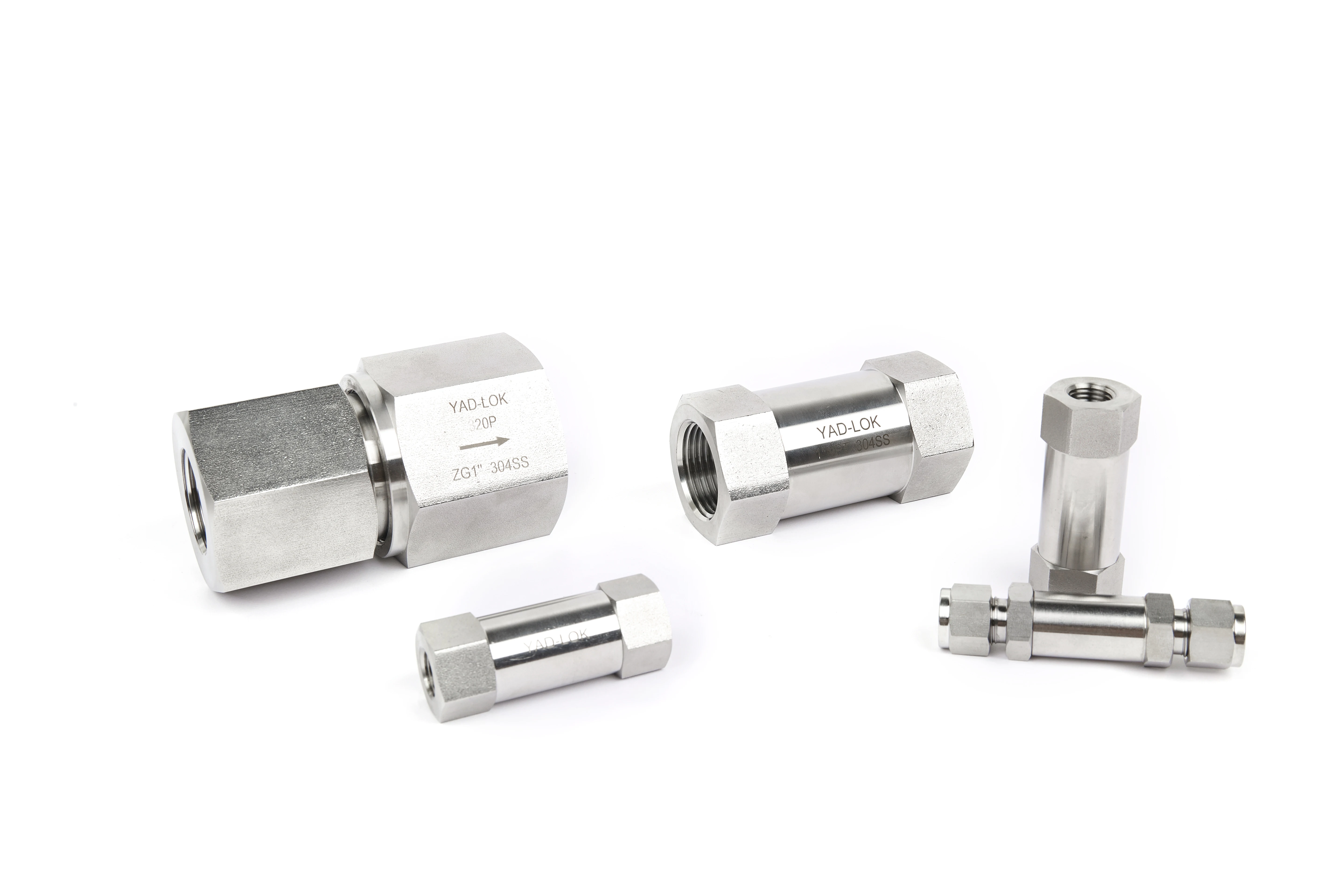 Горячая Распродажа Паркер двойной наконечник типа 1/4 3/8 1/2 пружинный обратный клапан