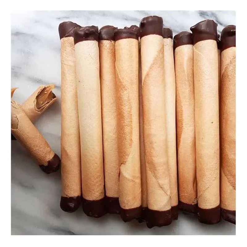 High Output 15 Plates Cigarette Rolls Barquillos Maker Cuchufli Barquillos Making Machine for Sale