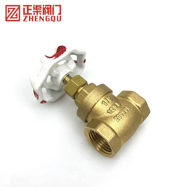 Leakage prevention preservative brass gate valve switch valve DN40 DN50