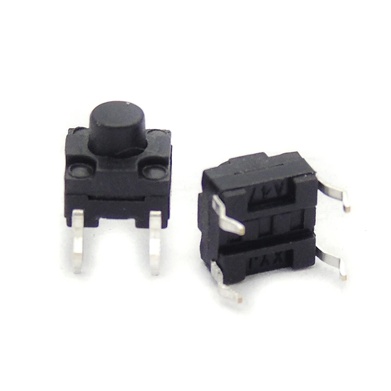 Waterproof Tact Switch 6x6x6mm Dustproof Switch 4Pin Micro Buttons
