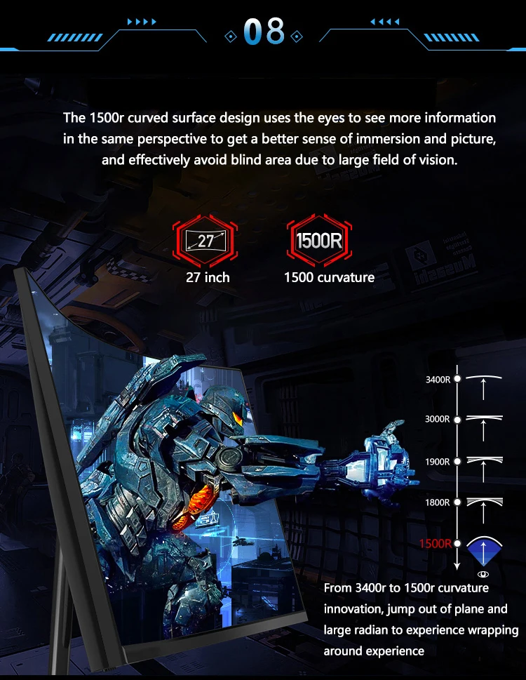 curved monitor 27inch