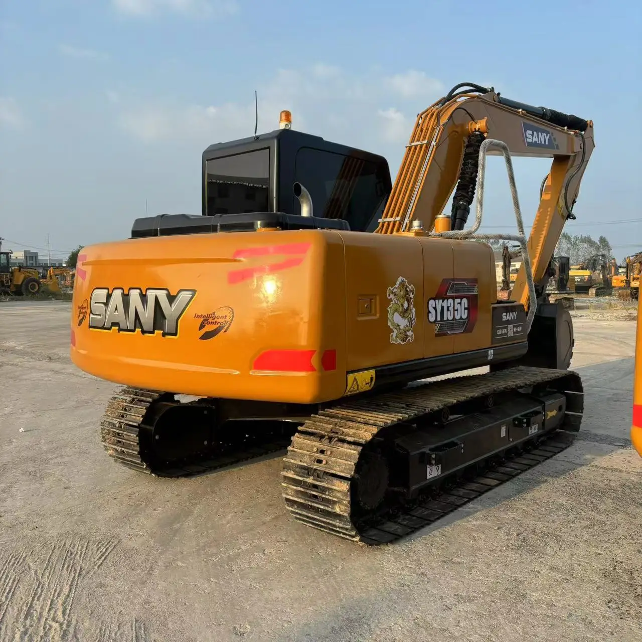Market Hit  Used Sany SY135C Excavators for Sale 13tons Excavator Used Sany 135C Crawler Backhoe Excavators