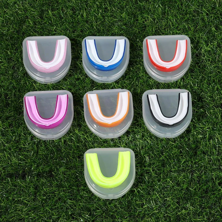 Custom EVA Football Boxing Mouthguard Sports Basketball Teeth MMA Gum Shield Gumshield Mouth Guard For Grinding Teeth