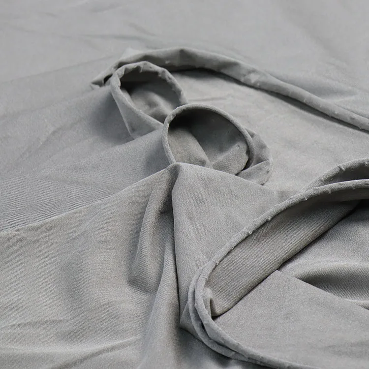 Four-sided elastic silver fiber fabric maternity clothing touch screen gloves conductive fabric anti-radiation anti-static antib