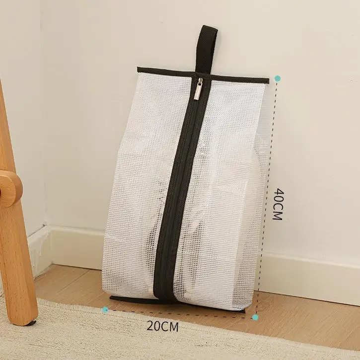 Wholesale Moisture-proof Shoe Storage Organizer Boot Dust Bag Household Waterproof Portable Travel Shoe Bag Pouch with zipper