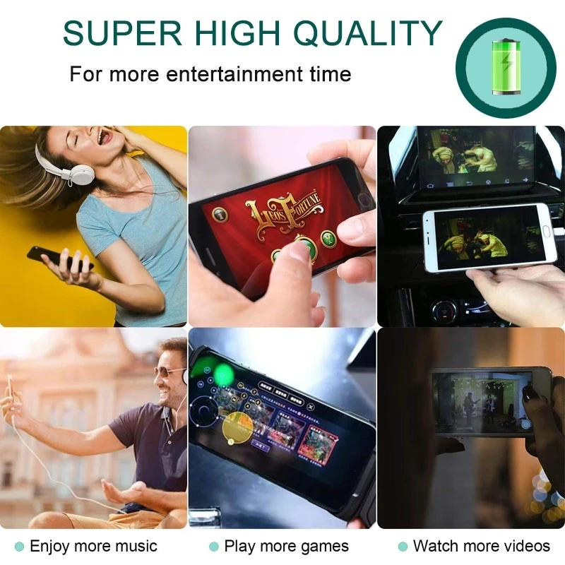  Литий-ионный аккумулятор для iphone 5 6 6s 6sp 7g 7plus 8G 8plus x xs xr