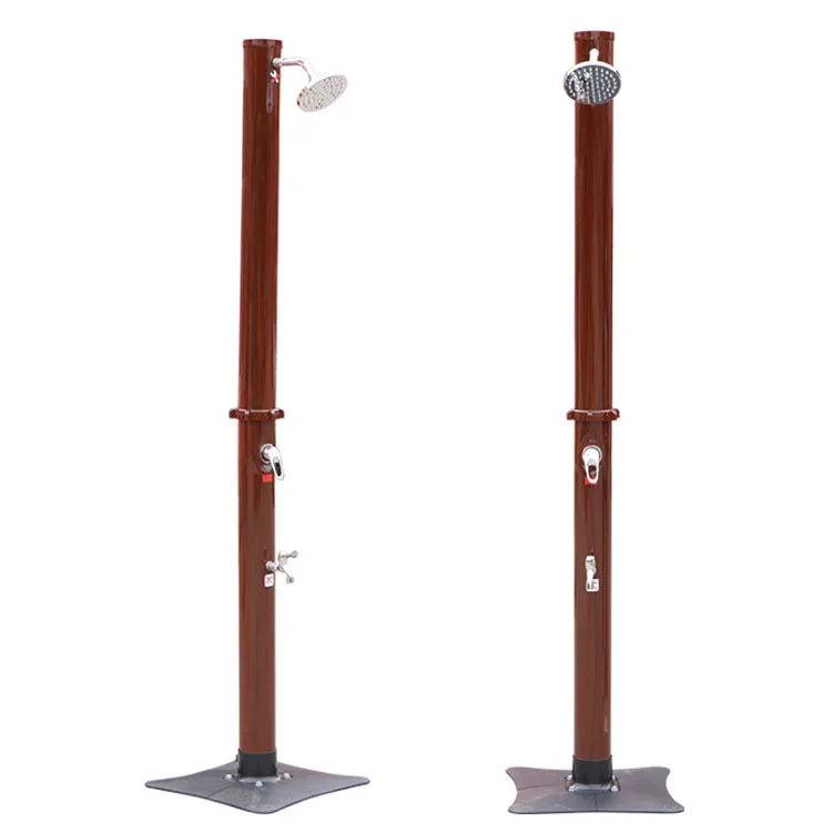 BN 18L Free-standing Outdoor Solar Heated Pool Shower With Shower Head