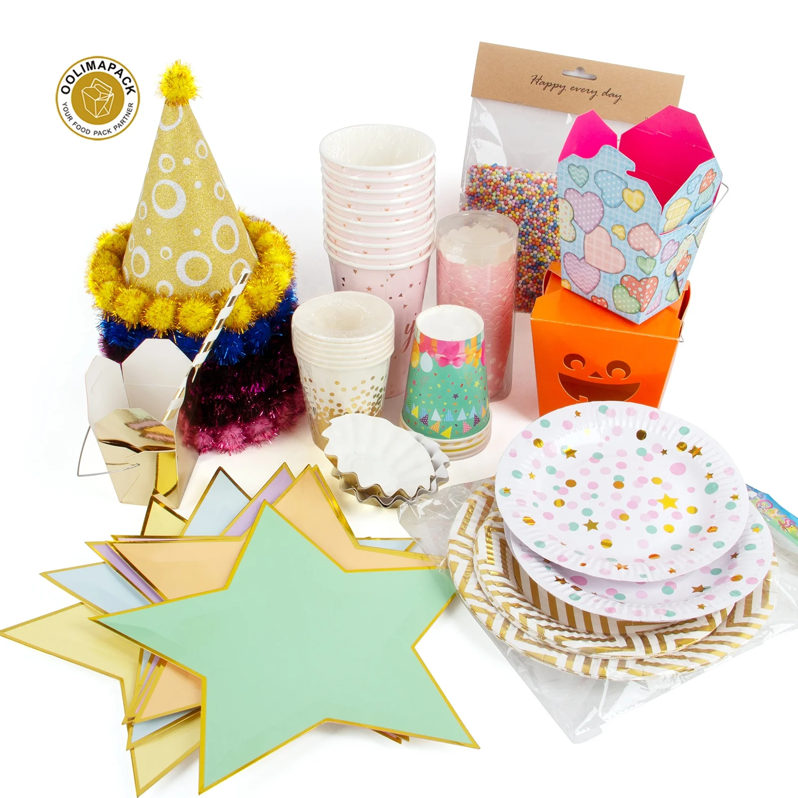 Party Festival Birthday Party Supplies Decoration Pull Flag Birthday Party Flag Banner