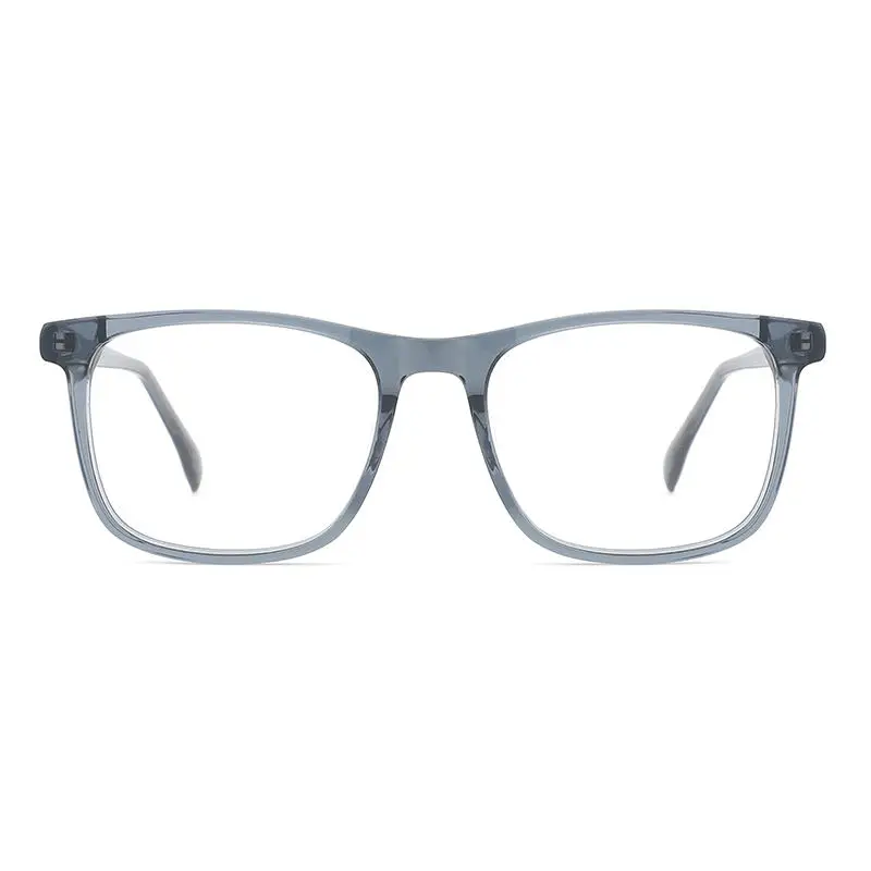 IU-15043 Men Vintage Stylish Rectanagle Acetate Spectacle Specs Frames For Women