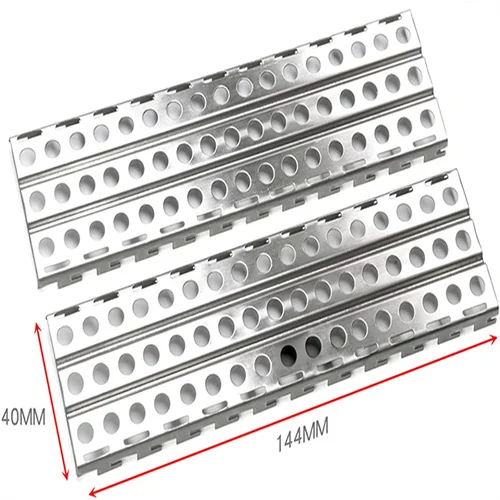 customized metal perforated stainless steel AL anti skid plate for stair steps slip