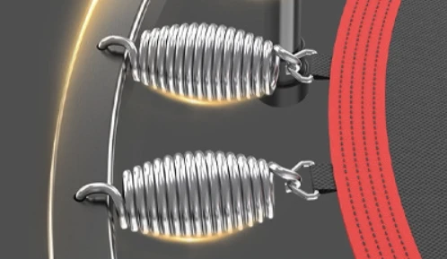 Indoor Mini Fitness Trampoline with Adjustable Handle Exercise Trampoline for Adults Foldable mini kids trampoline