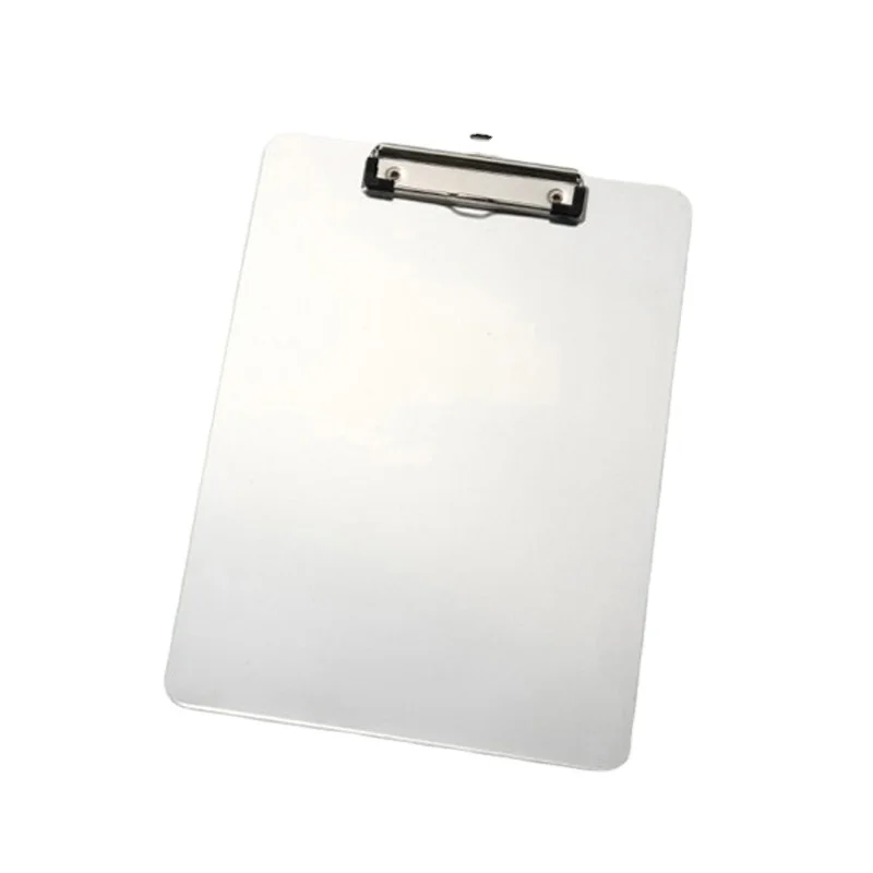 A4 A5 FC metal flat office hospital nurse aluminum clipboard