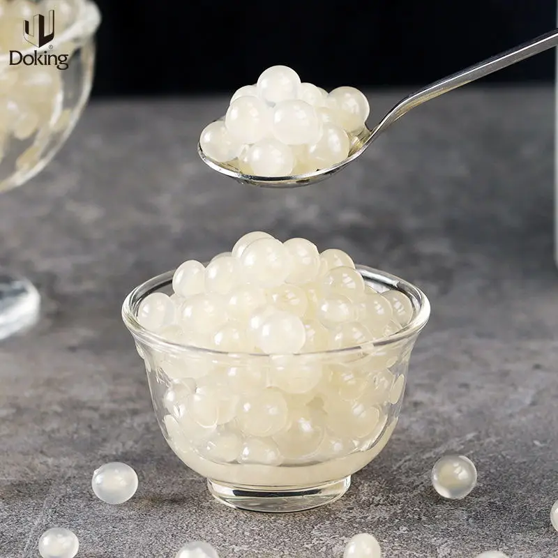 Sugarcane horseshoe flavor popping boba Milk tea shop special popping boba