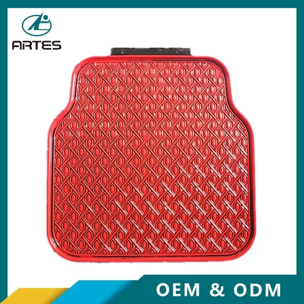 Premium OEM Factory Protection Universal 4pcs Silicone Rubber Raw Materials Waterproof Custom Car Floor Mats