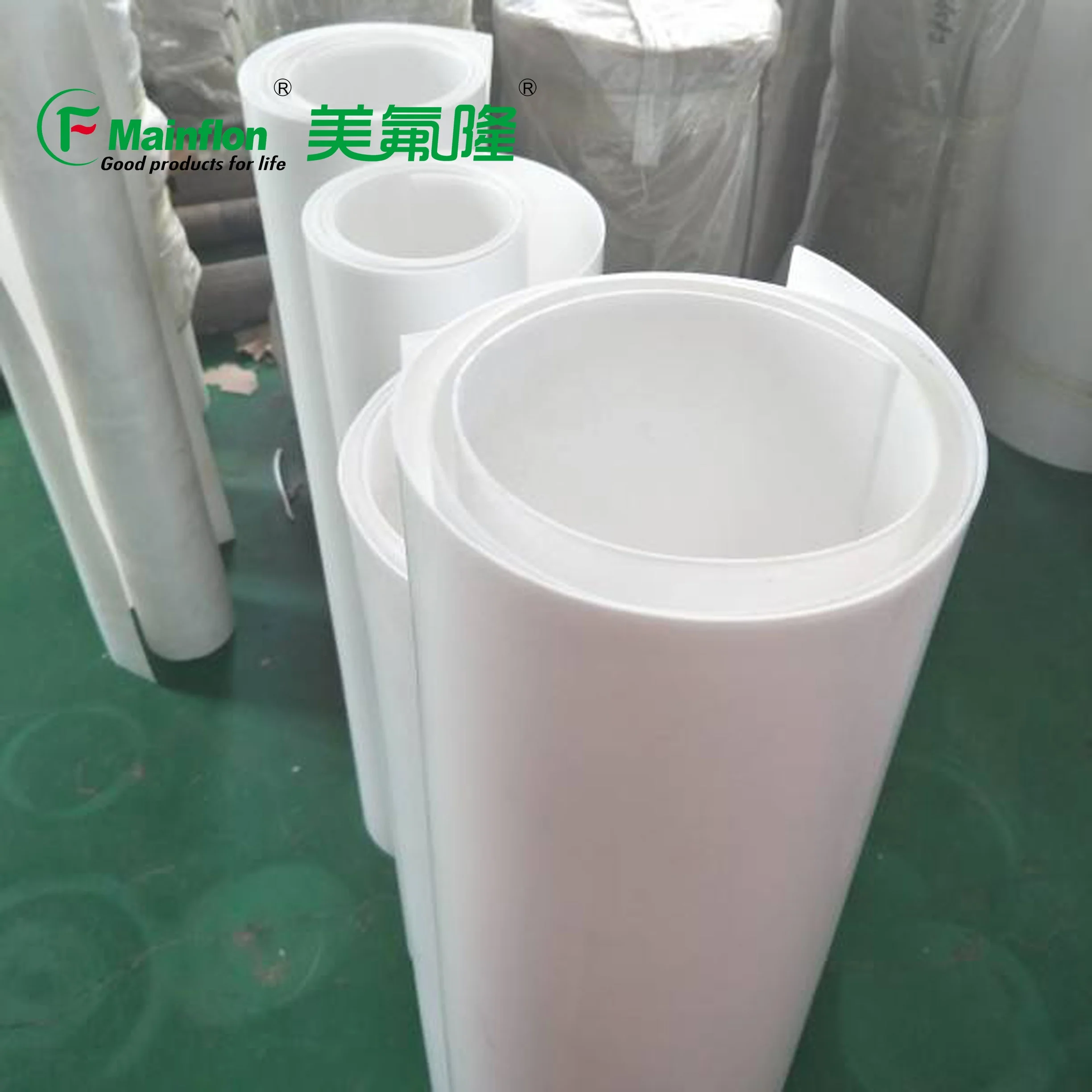 1mm thick Skived PTFE Sheet roll, 100% virgin PTFE material, made in China