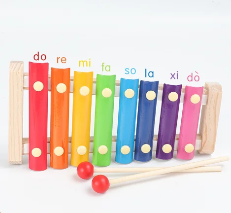 Trending Early Learning Educational Montessori Toys Wooden Baby Intellectual Development Toys  for 1 to 3-year-old Boys Girls