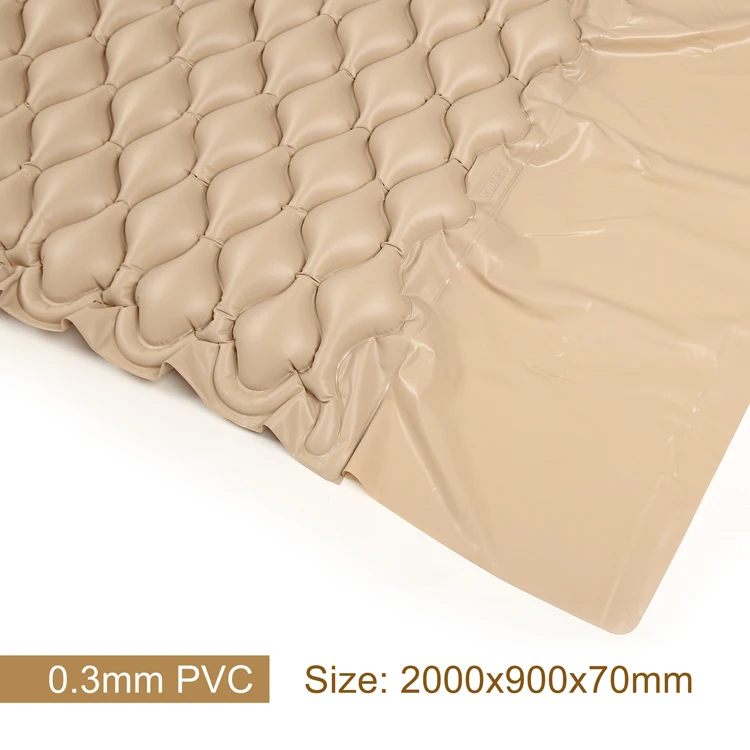 Senyang OEM CE health home care double airway circulation pvc medical anti-decubitus air mattress for bedridden patient